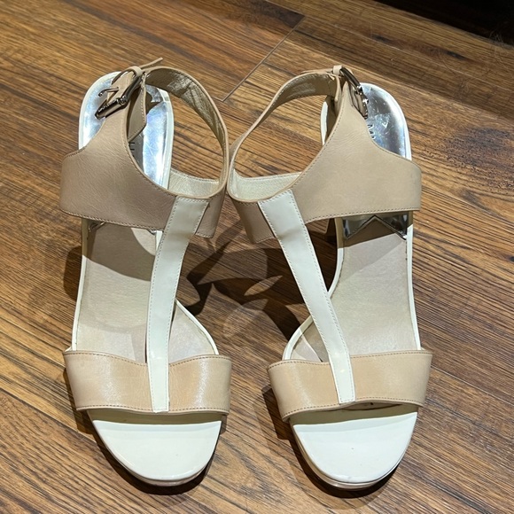 Michael Kors Strappy Ankle Heels Size 10 - Picture 8 of 9
